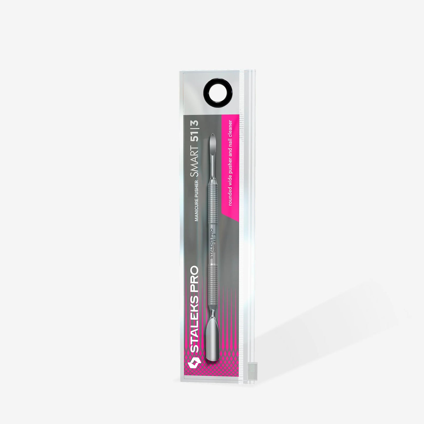 Empujador de cutículas SMART 51 TYPE 3 (rounded wide pusher and nail cleaner)