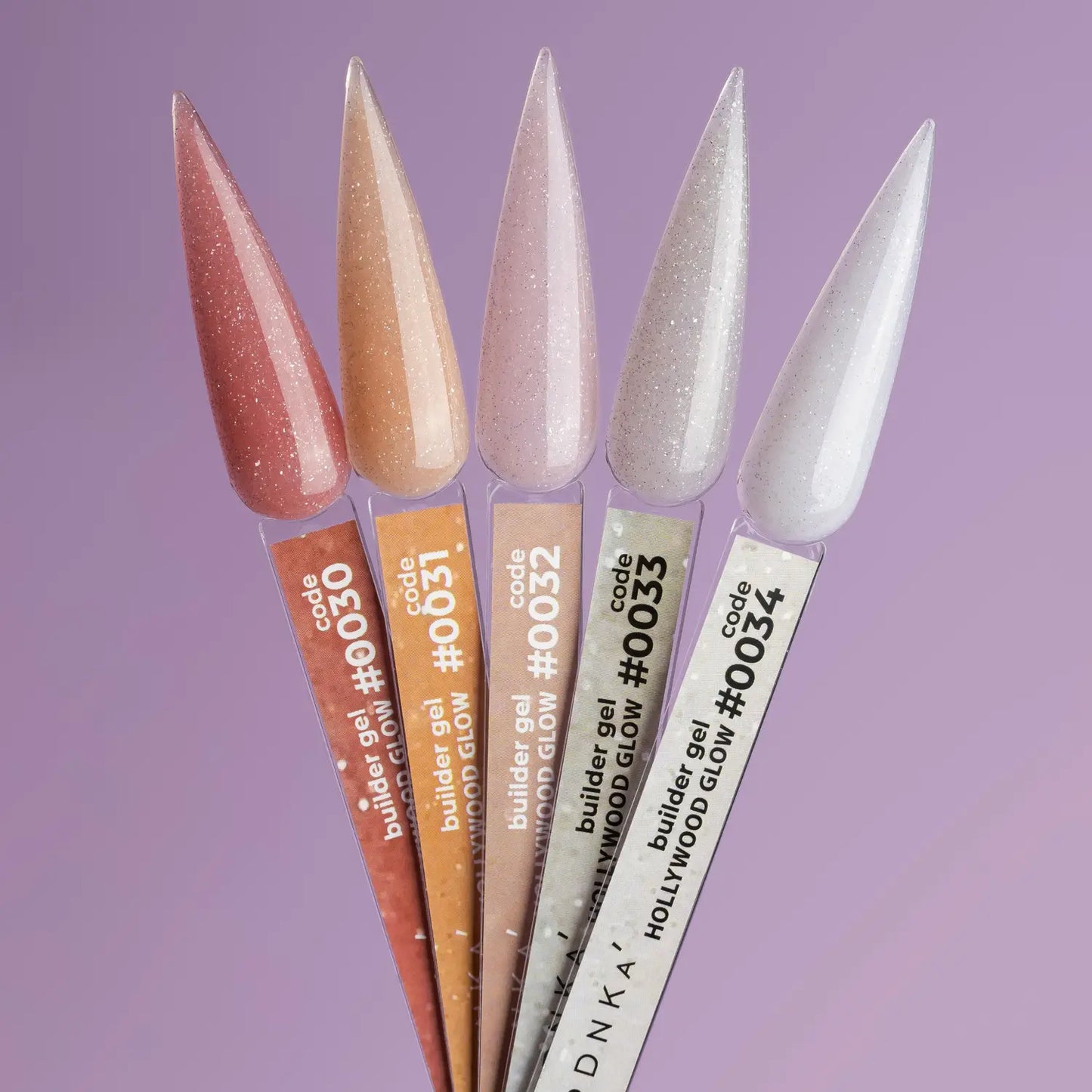 BUILDER GEL "DNKa", 30 ml #0032 HOLLYWOOD GLOW