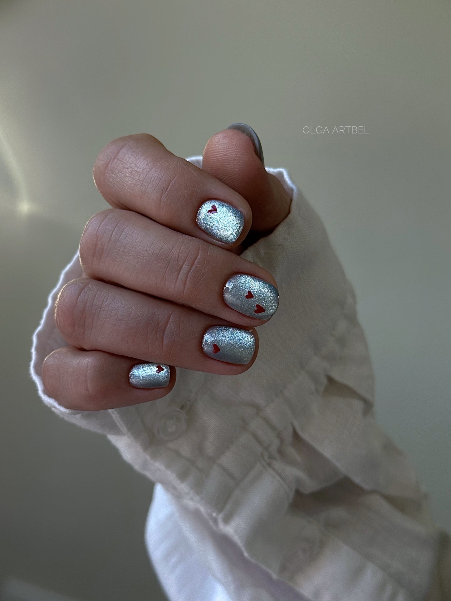 COLOR GEL POLISH "DNKa", 12 ml #0149 Cat's Eye