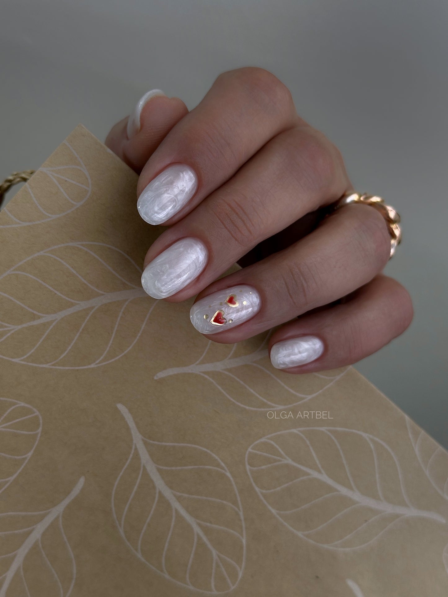 BUILDER GEL "DNKa", 30 ml #0024 Pearl