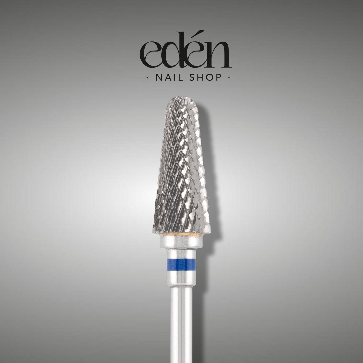 Fresa de carburo EDEN "ROUNDED CONE", azul, L-13,0 mm, Ø6,0 mm