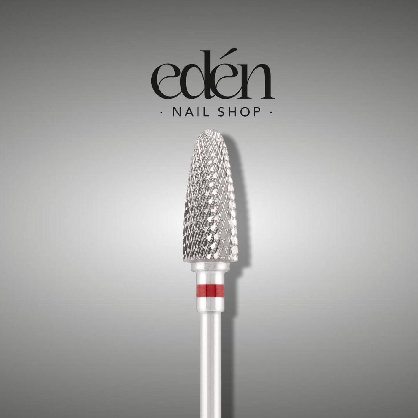 Fresa de carburo EDEN "CORN", rojo, L-14,5 mm, Ø6,0 mm