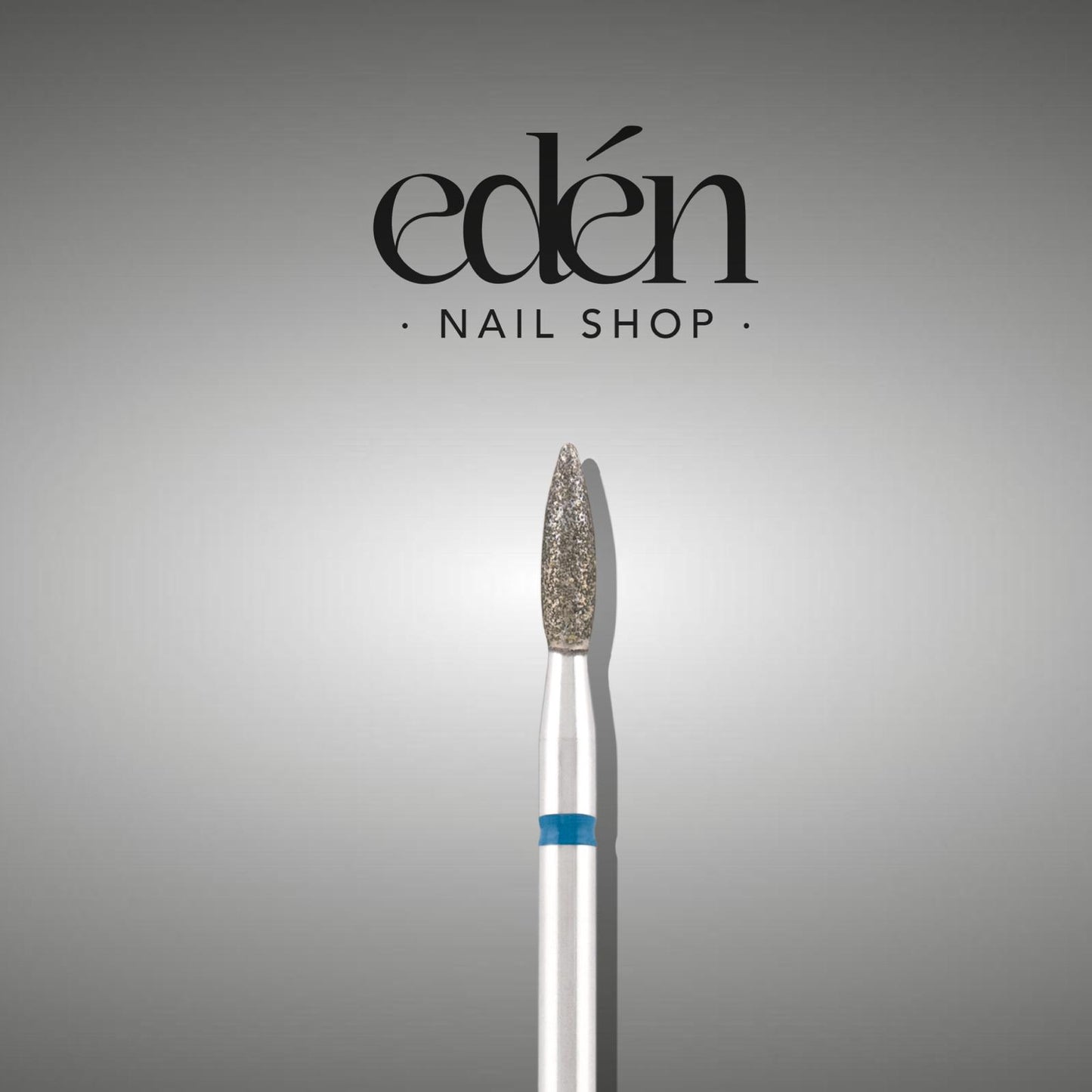 Fresa de diamante EDEN "LLAMA" azul intenso, L- 10,0 mm, Ø2,3 mm