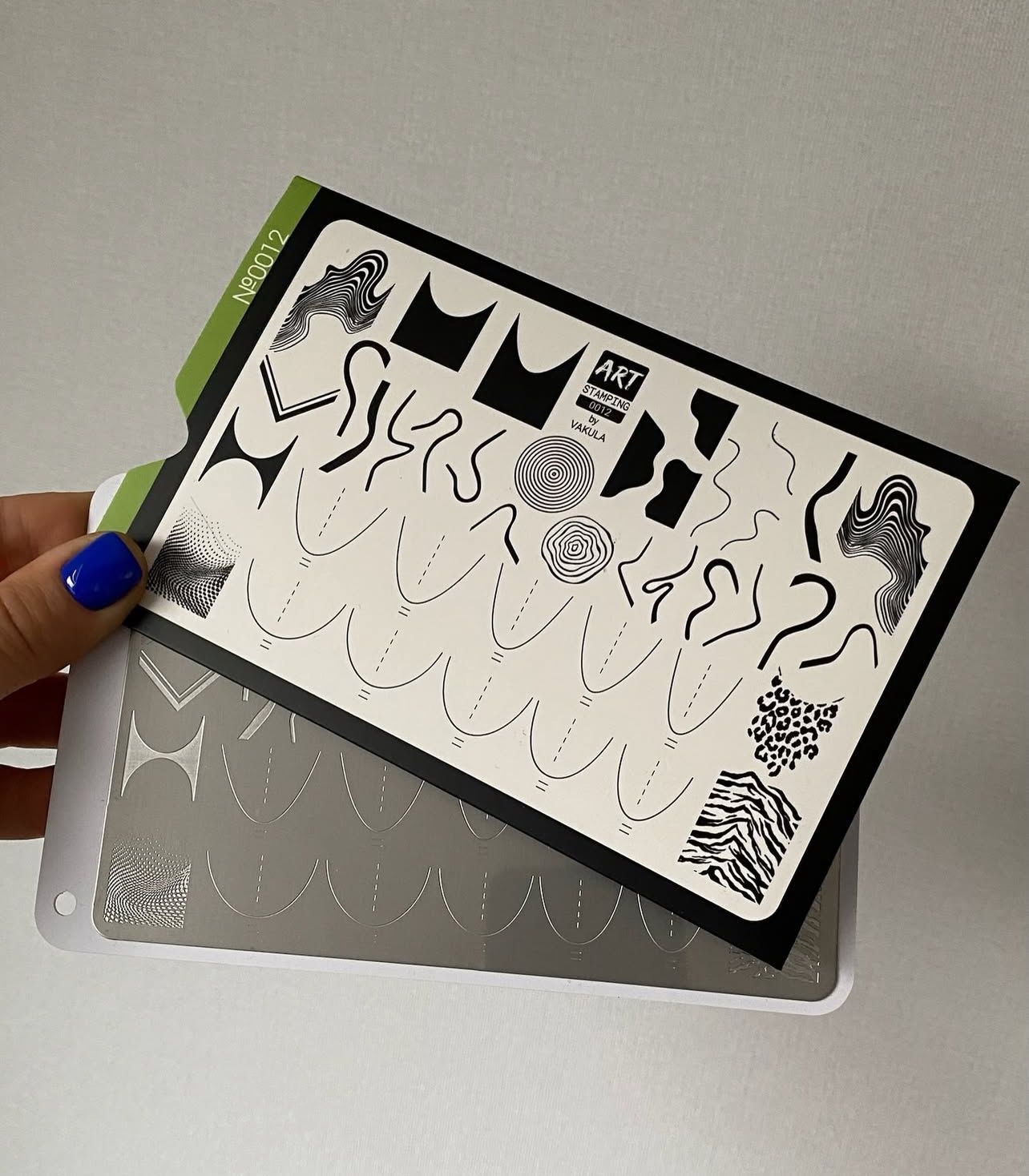 Placa Art Stamping by Vakula 0012