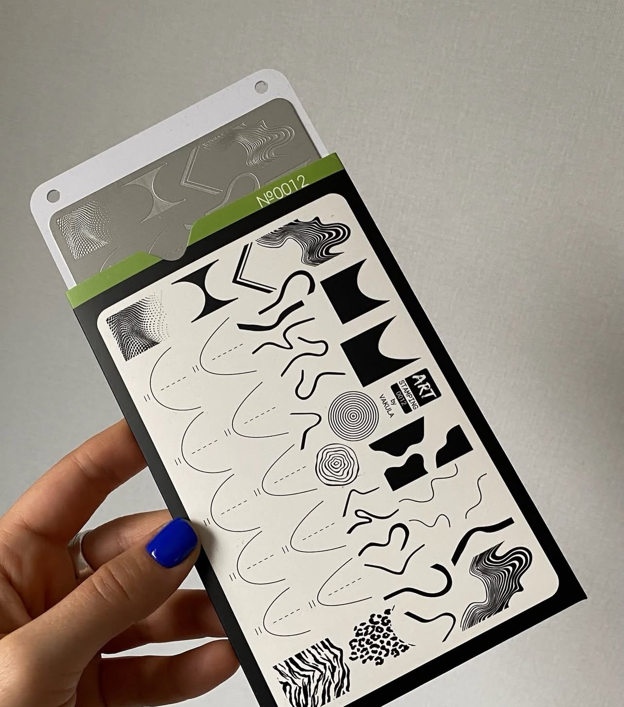 Placa Art Stamping by Vakula 0012