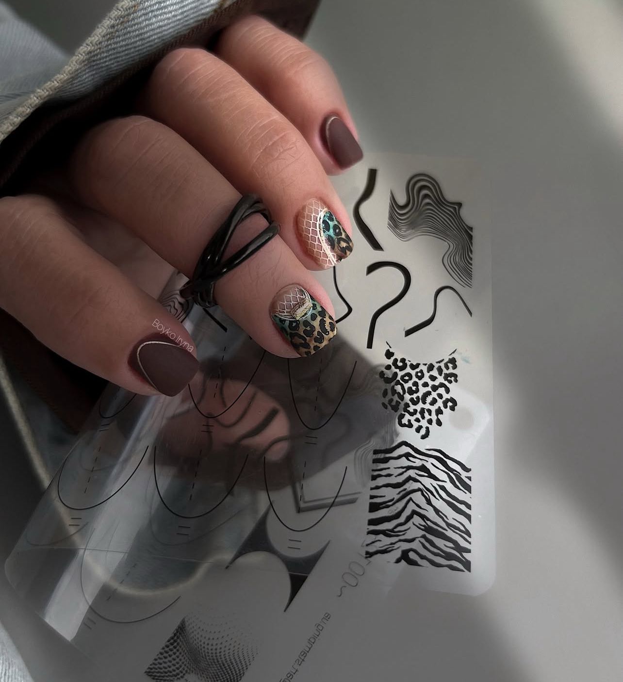Placa Art Stamping by Vakula 0012
