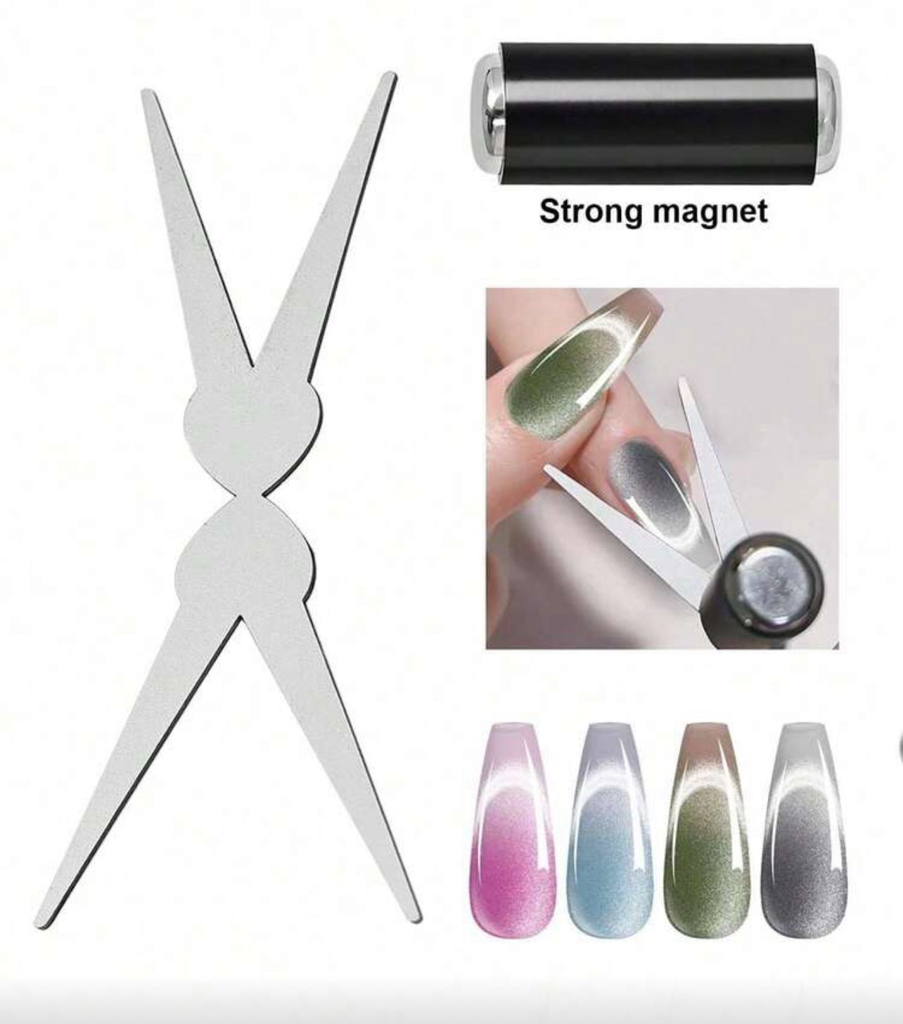 Imán para manicura francesa (Cat s Eye)