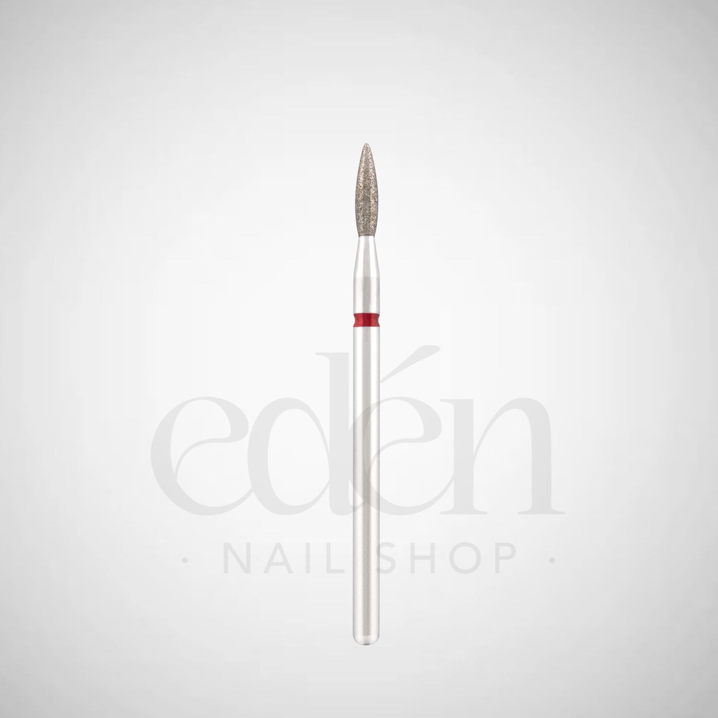 Fresa de diamante EDEN "LLAMA" rojo intenso, L- 8,0 mm, Ø2,1 mm