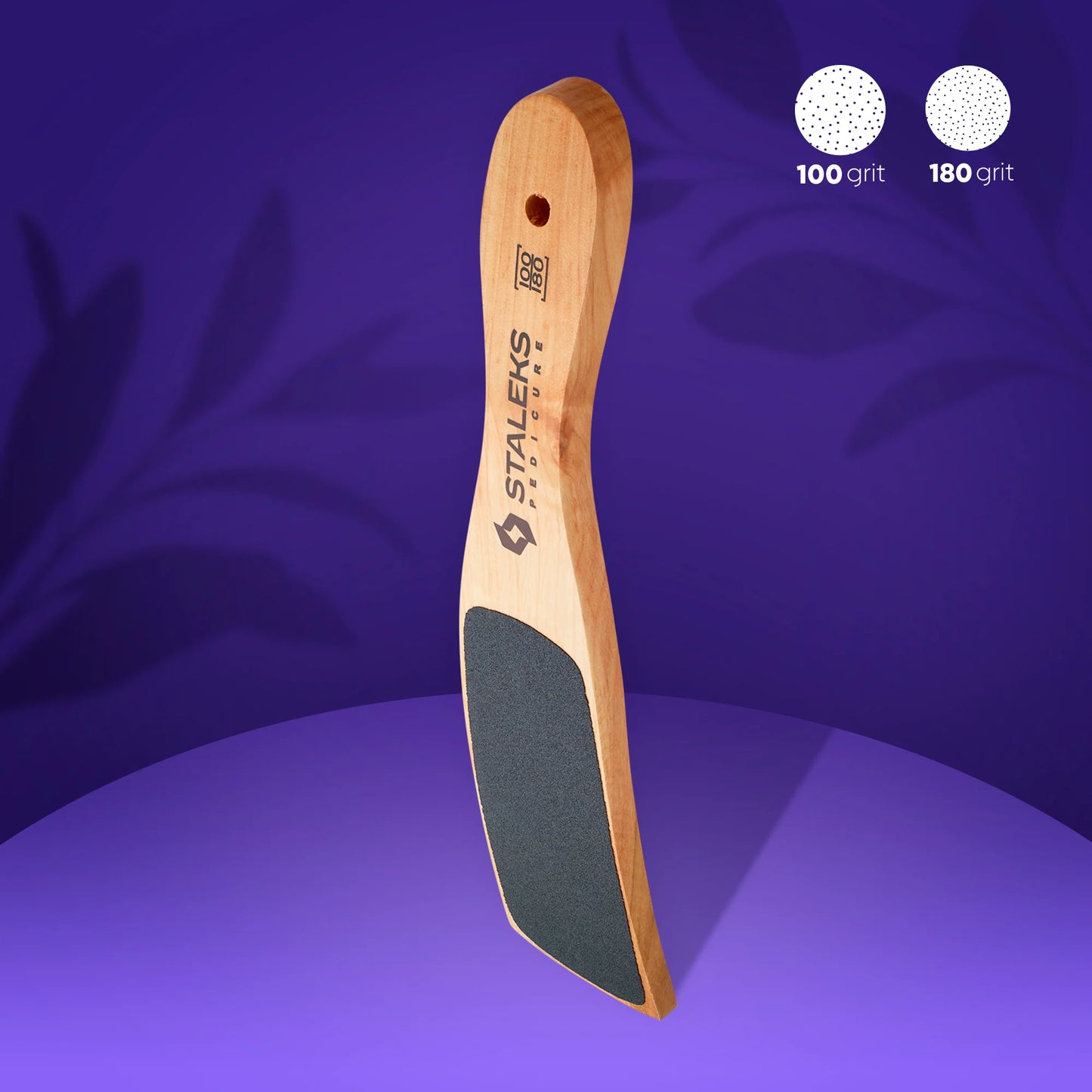 Wooden Foot File BEAUTY & CARE 10 TYPE 2 (100/180