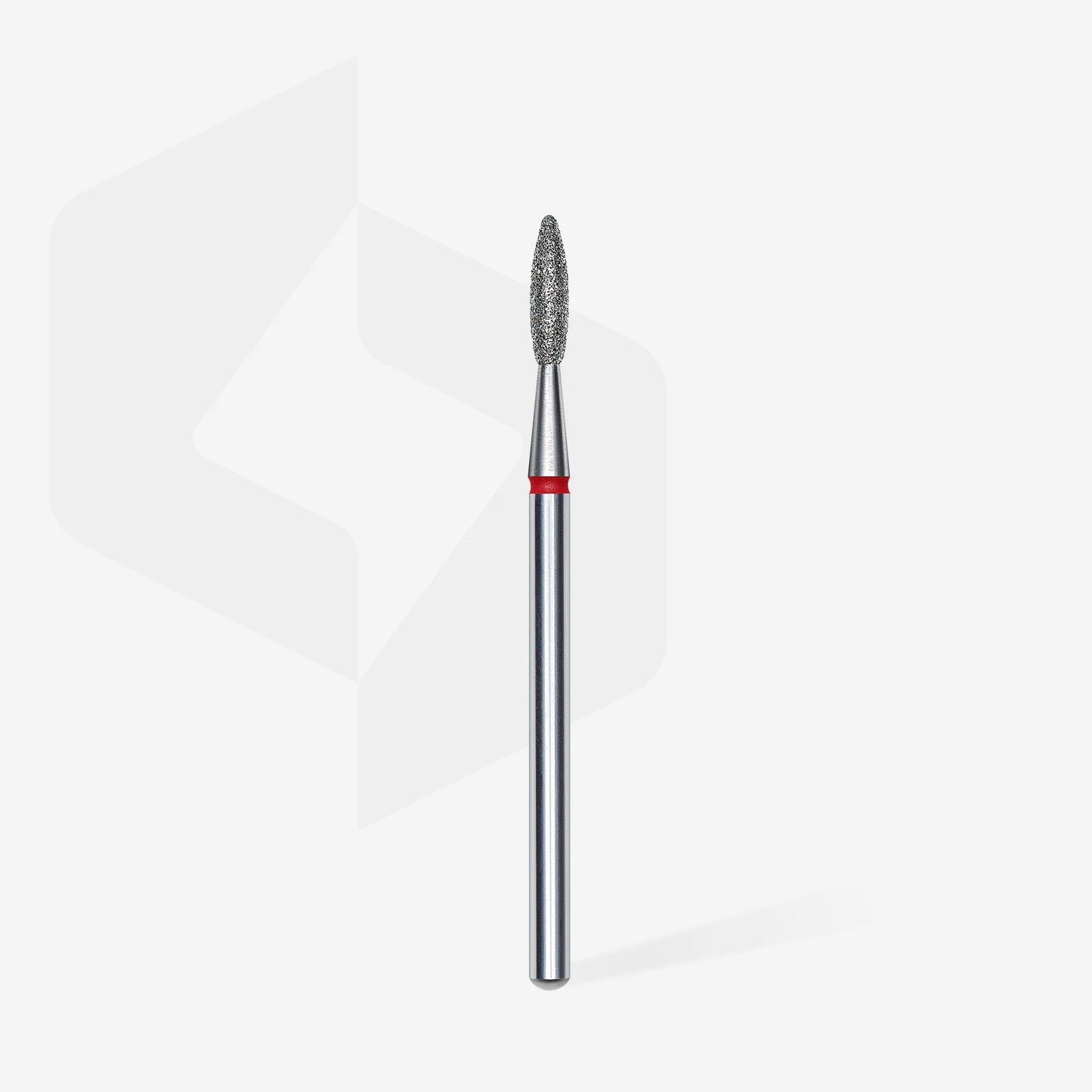 Fresa de diamante Llama. Roja, 2.1mm.