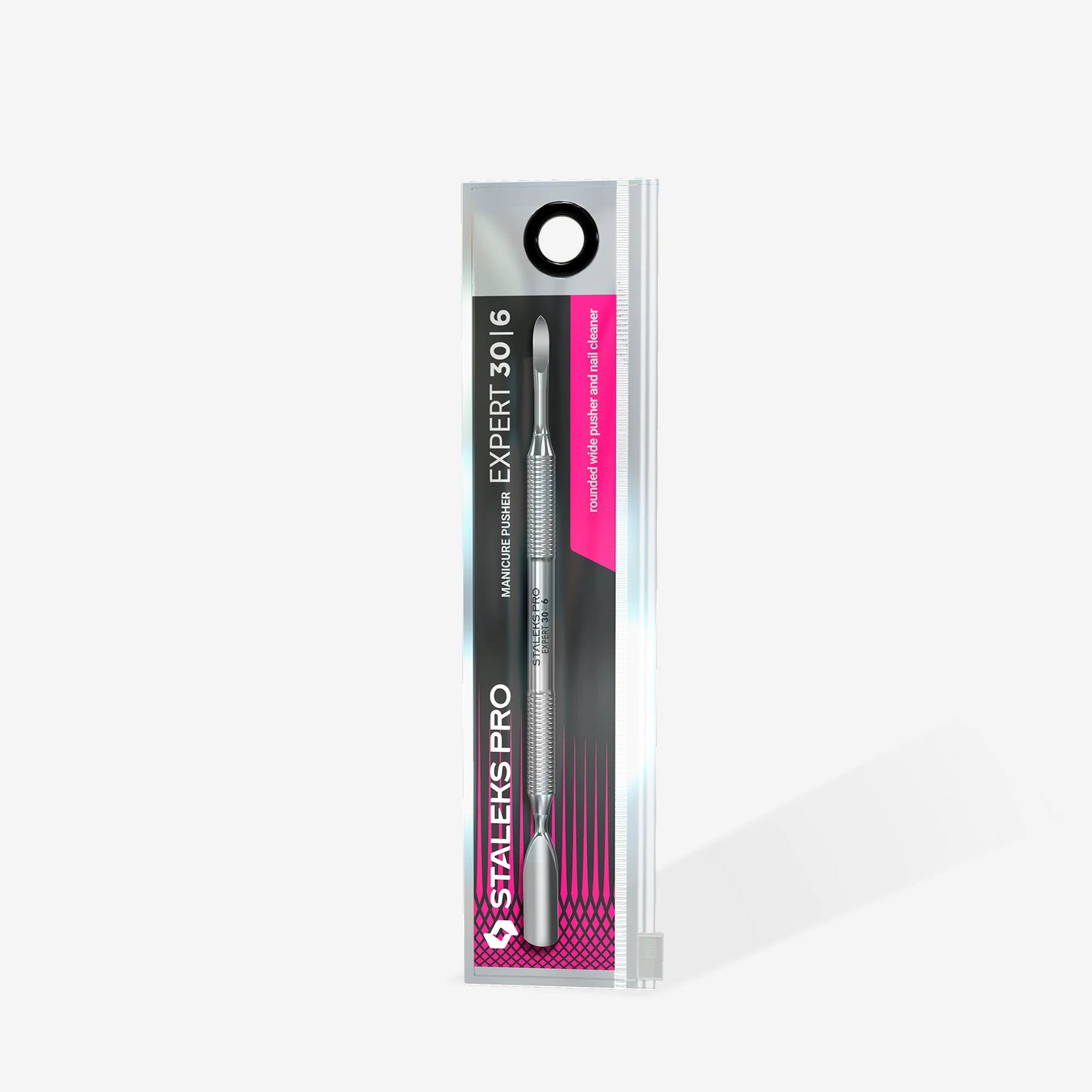 Empujador de cutículas EXPERT 30 TYPE 6 (rounded wide pusher and nail cleaner)