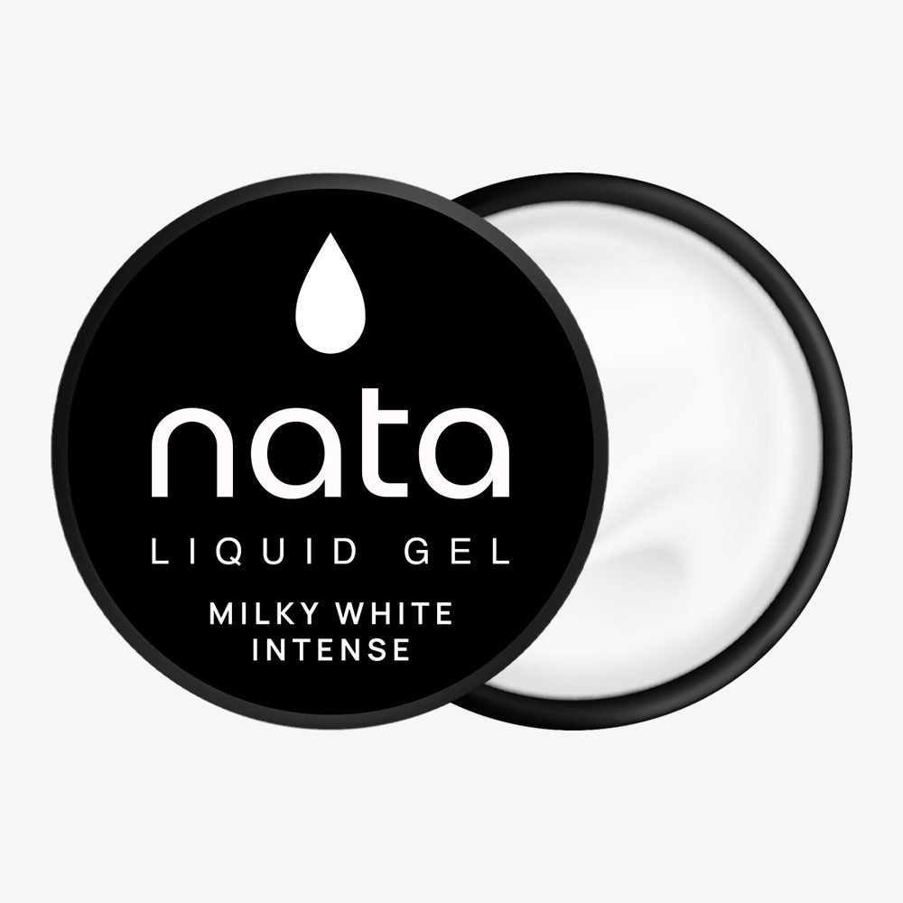 Gel de uñas NATA 30ml – Líquido – milky white intense