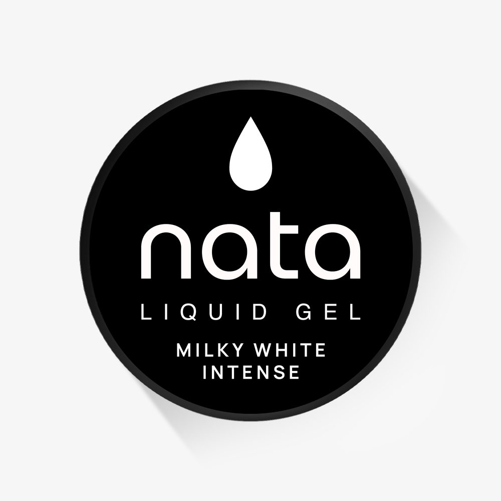 Gel de uñas NATA 30ml – Líquido – milky white intense