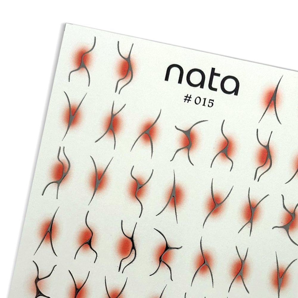 Slider Nata S015 – Pegatinas de agua para uñas
