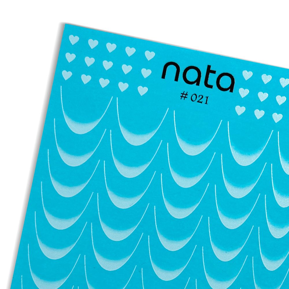 Slider Nata S021 – Pegatinas de agua para uñas