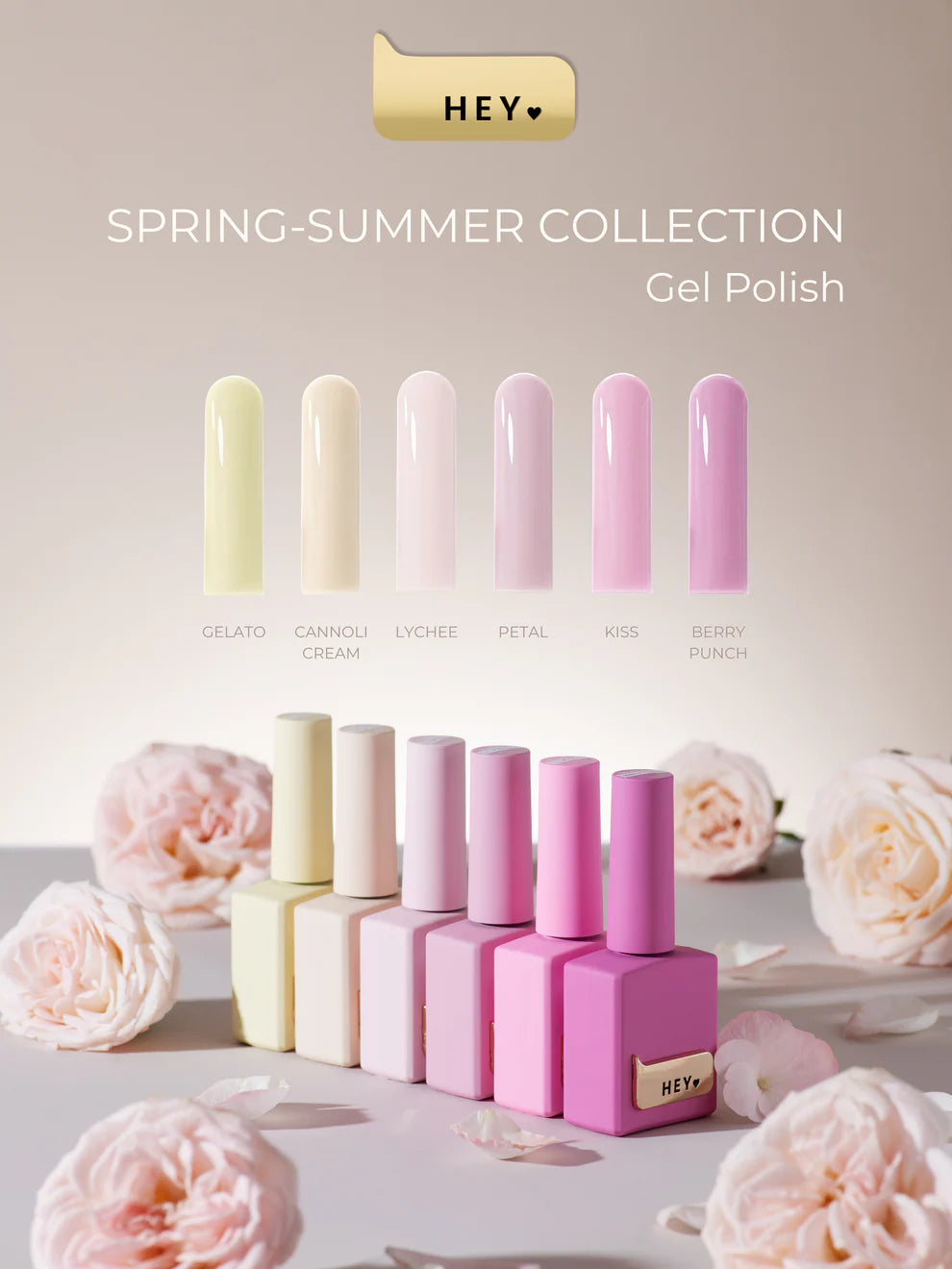 HEYLOVE Esmalte Semipermanente «Gelato»