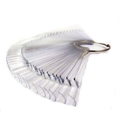 Tips transparentes con anilla