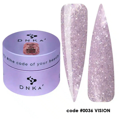 DNKa’ Builder Gel Vision #0036 rosa empolvado