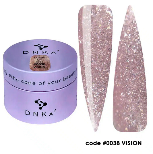 DNKa’ Builder Gel Vision #0038 oro rosa