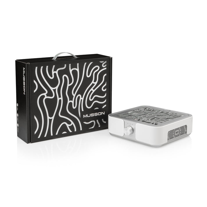Aspirador BUCOS MUSSON X2 72W. Sobremesa. color SILVER