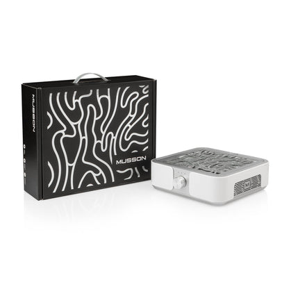 Aspirador BUCOS MUSSON X2 72W. Sobremesa. color SILVER