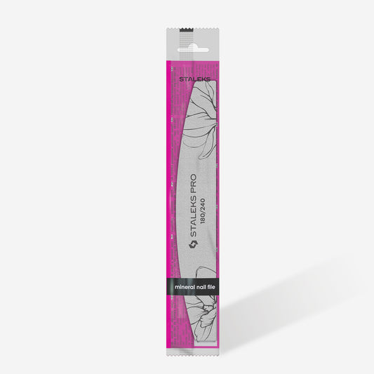 Lima Staleks de uñas, mineral Crescent EXPERT 40 grano 180/240