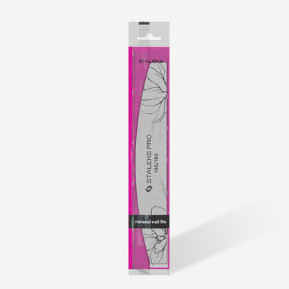 Lima de unhas Staleks, mineral Crescente EXPERT 40, grão 100/180