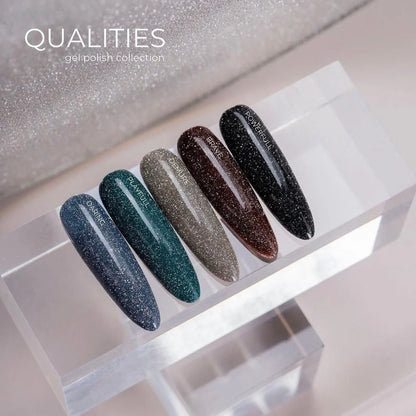 HEYLOVE Esmalte Semipermanente reflectante DEMURE. Gris