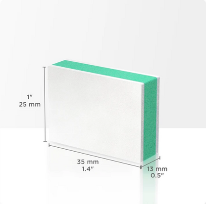 Pulidor mini rectangular STALEKS PRO grano 400/3000, 50 unidades
