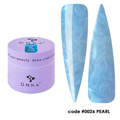 BUILDER GEL NEW FORMULA "DNKa", 15 ml #0026 Pearl