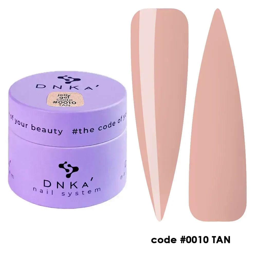 JELLY GEL "DNKa", 15 ml #0010 Tan
