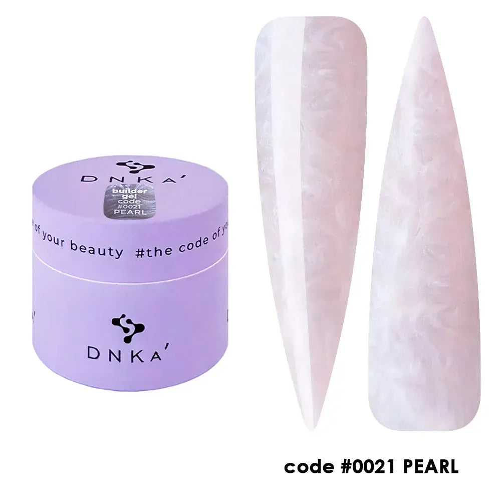 BUILDER GEL NEW FORMULA "DNKa", 15 ml #0021 Pearl