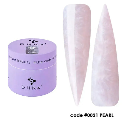 BUILDER GEL NEW FORMULA "DNKa", 15 ml #0021 Pearl