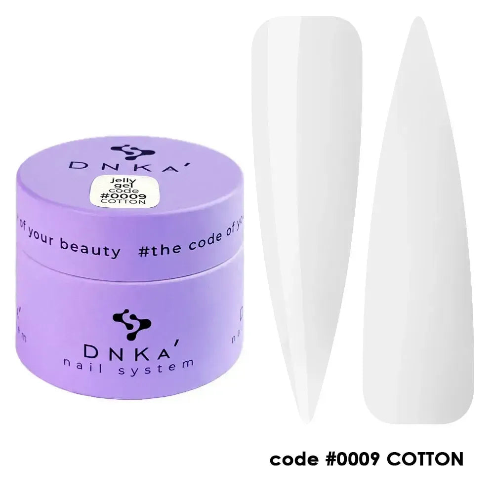 JELLY GEL "DNKa", 15 ml #0009 Cotton