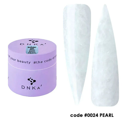BUILDER GEL NEW FORMULA #0024 Pearl"DNKa", 15 ml