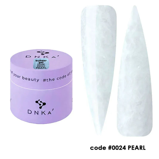 BUILDER GEL NEW FORMULA #0024 Pearl"DNKa", 15 ml