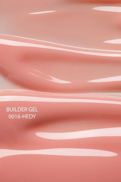 BUILDER GEL NEW FORMULA "DNKa", 15 ml #0016 Hedy