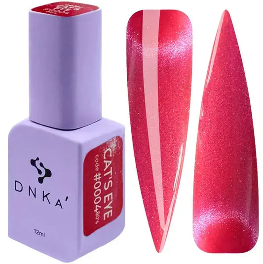 DNKa' Color Gel Polish Cat's Eye #0004 80's Hema/TPO free