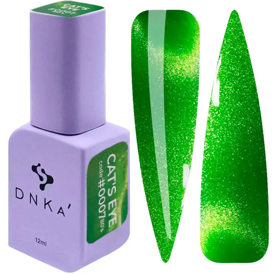 DNKa' Color Gel Polish Cat's Eye #0007 80's Hema/TPO free