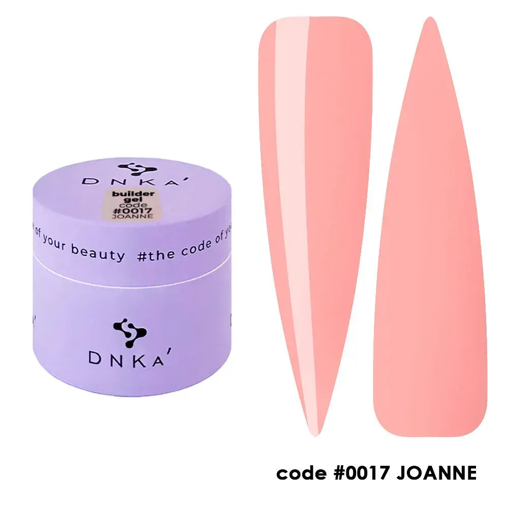 BUILDER GEL NEW FORMULA "DNKa", 15 ml #0017 Joanne
