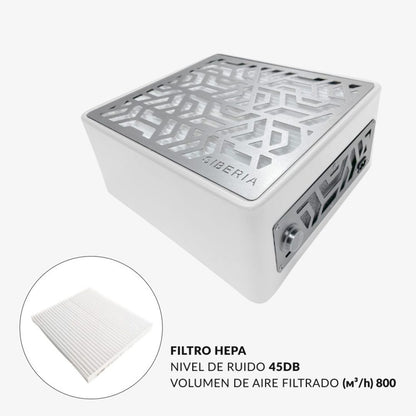 Aspirador de uñas SIBERIA sobremesa