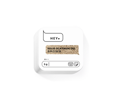 HEYLOVE Solid Platinum Gel. Brown 5ml
