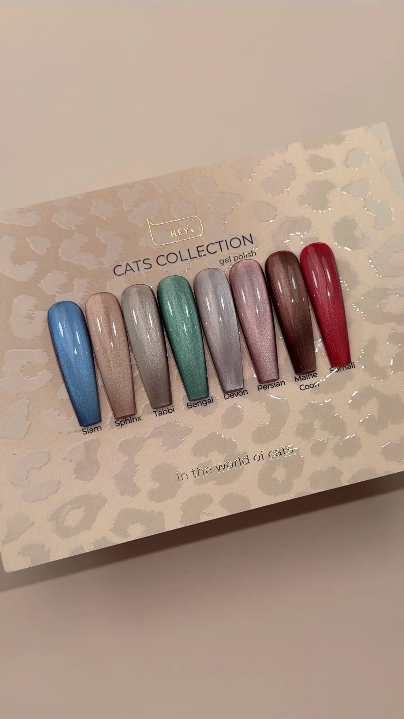 HEYLOVE Esmalte Semipermanente Cat's Eye Somali