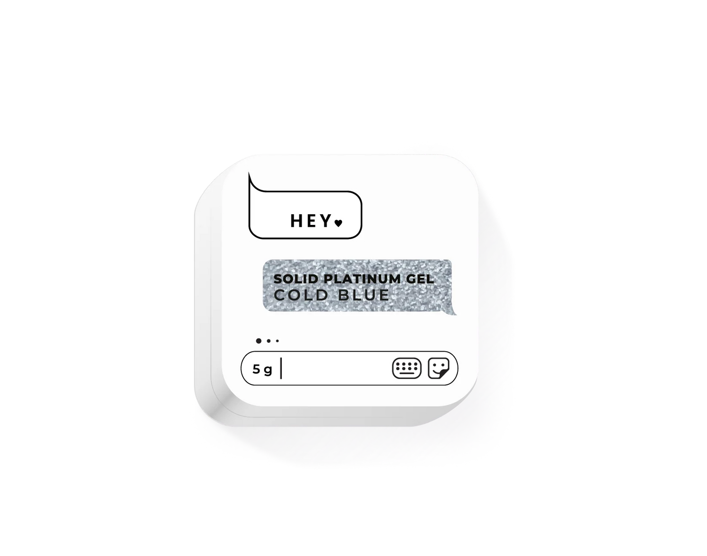 HEYLOVE Solid Platinum Gel. Cold Blue 5ml