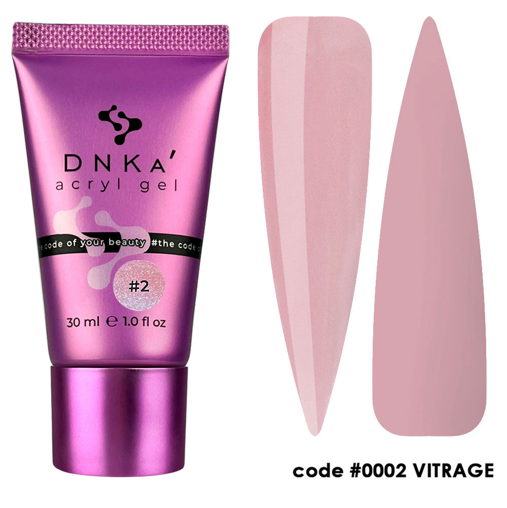 DNKa' Аcryl Gel #0002 Vitrage (tube) 30ml