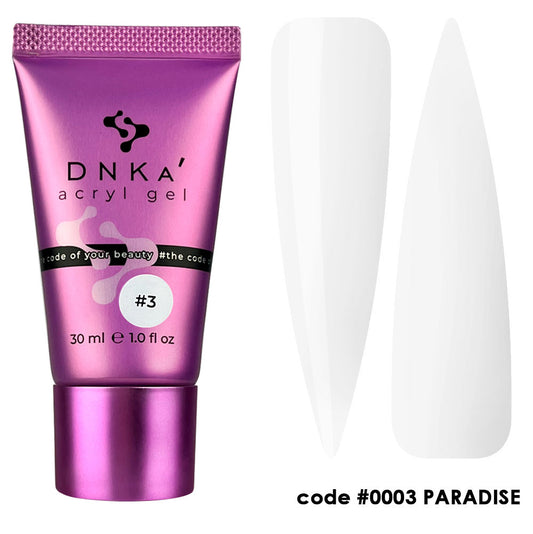 DNKa' Аcryl Gel #0003 Paradise (tube) 30ml