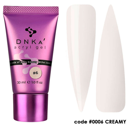 DNKa' Аcryl Gel #0006 Creamy (tube) 30ml