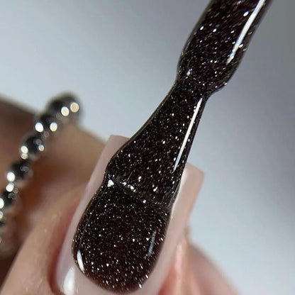 HEYLOVE Esmalte Semipermanente reflectante BRAVE. Marron