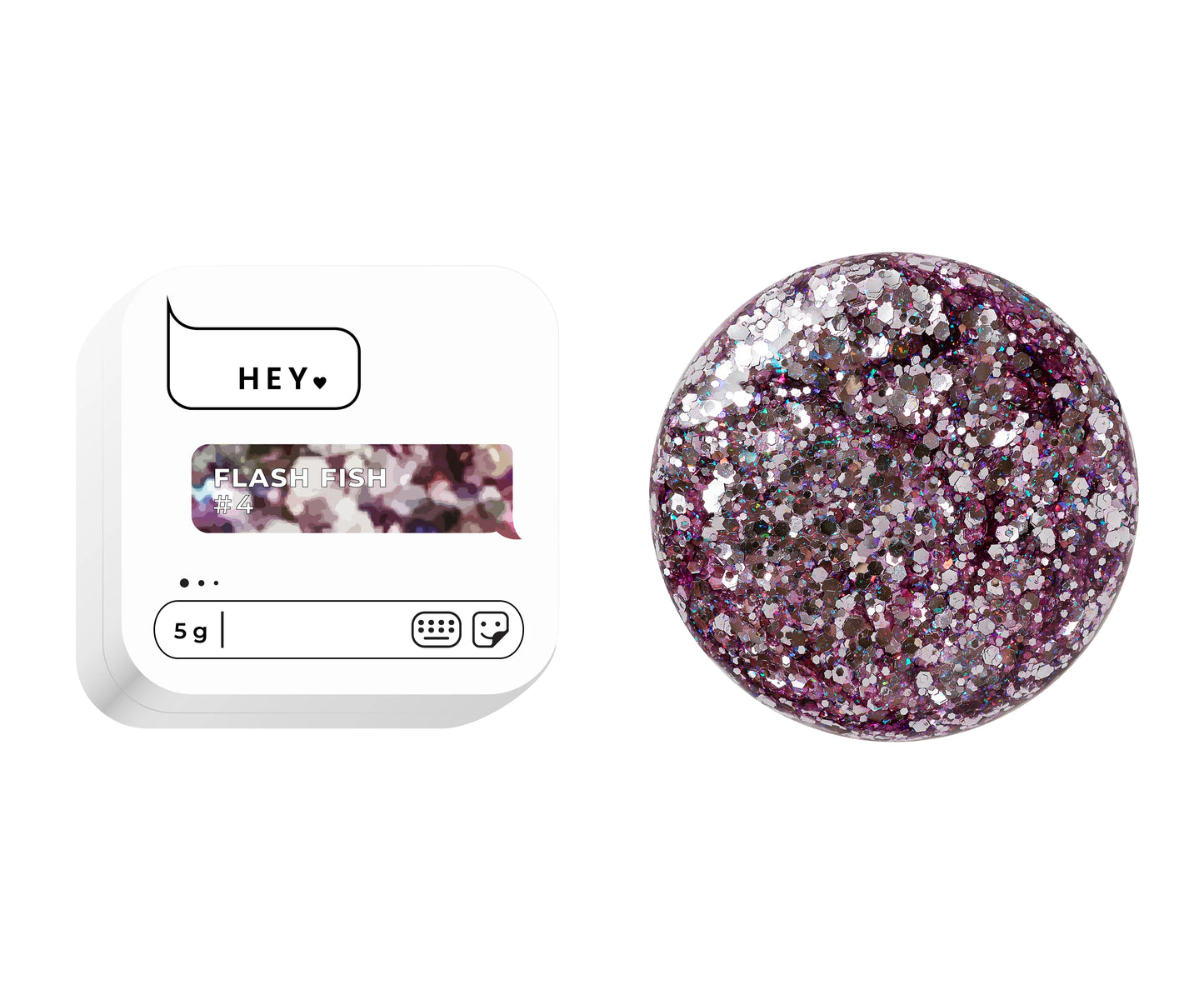 HEYLOVE Flash Fish, #4, 5g