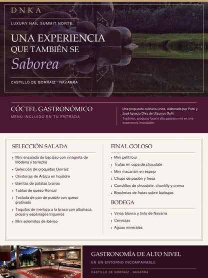 DNKa’ LUXURY NAIL SUMMIT NORTE 29 de noviembre · Hotel Castillo de Gorraiz, Navarra